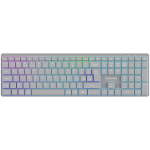 CANYON keyboard HKB-W11 UK/US RGB Dual Mode Wireless Grey