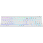 CANYON keyboard HKB-W11 UK/US RGB Dual Mode Wireless White CANYON keyboard HKB-W11 UK/US RGB Dual Mode Wireless White