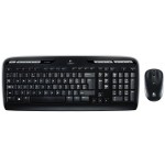 Комплект, LOGITECH MK330 Wireless Combo - BLACK - US, 920-003999
