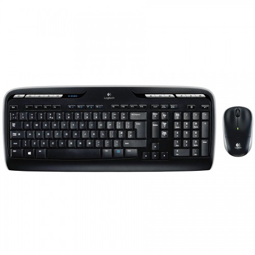 Комплект, LOGITECH MK330 Wireless Combo - BLACK - US, 920-003999 Комплект, LOGITECH MK330 Wireless Combo - BLACK - US, 920-003999