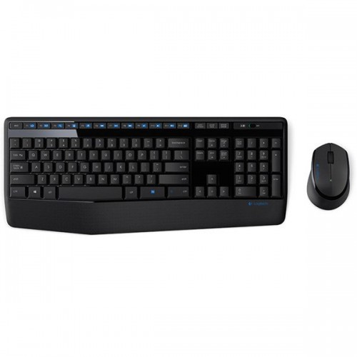 Клавиатура, LOGITECH MK345 Wireless Combo - BLACK - US INT'L Клавиатура, LOGITECH MK345 Wireless Combo - BLACK - US INT'L