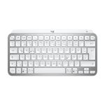 Клавиатура, LOGITECH MX Keys Mini Minimalist Wireless Illuminated Keyboard - PALE GREY - US INT'L - 2.4GHZ/BT - 920-010499