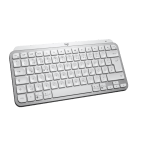 Клавиатура, LOGITECH MX Keys Mini Minimalist Wireless Illuminated Keyboard - PALE GREY - US INT'L - 2.4GHZ/BT - 920-010499