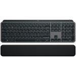 Клавиатура LOGITECH MX Keys S Plus Bluetooth Illuminated Keyboard with Palm Rest - GRAPHITE - US, 920-011589