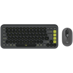 Комплект, Logitech Pop Icon Combo - Graphite - US INT'L - BT - N/A - INTNL-973