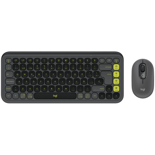 Комплект, Logitech Pop Icon Combo - Graphite - US INT'L - BT - N/A - INTNL-973