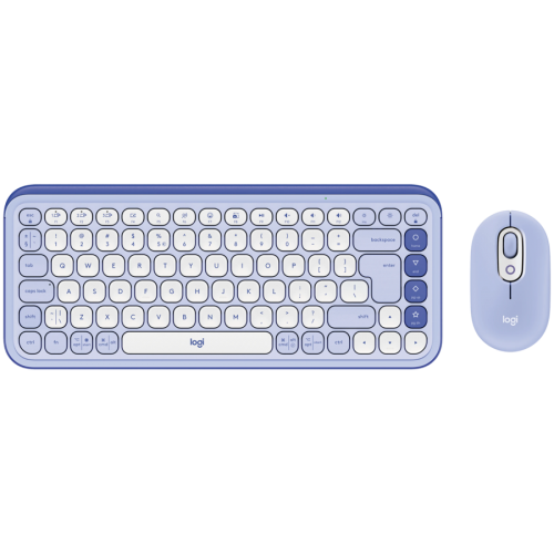 Комплект, Logitech Pop Icon Combo - Lilac - US INT'L - INTNL-973