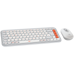 Комплект, Logitech Pop Icon Combo - White - US INT'L - BT - N/A - INTNL-973