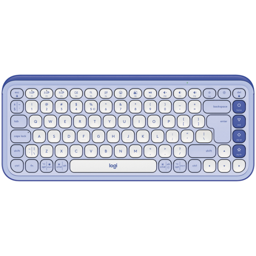 Клавиатура, Logitech Pop Icon Keys - Lilac - US INT'L - BT - N/A - INTNL-973