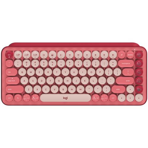 Клавиатура LOGITECH POP ICON KEYS - ROSE - US INT'L - BT  -  920-013073