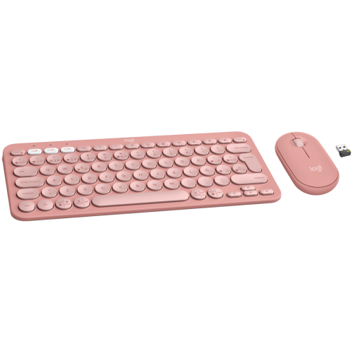 Комплект, Logitech Pebble 2 Combo - TONAL ROSE - US INT'L - 2.4GHZ/BT - N/A - INTNL-973 - UNIVERSAL, 920-012241 Комплект, Logitech Pebble 2 Combo - TONAL ROSE - US INT'L - 2.4GHZ/BT - N/A - INTNL-973 - UNIVERSAL, 920-012241