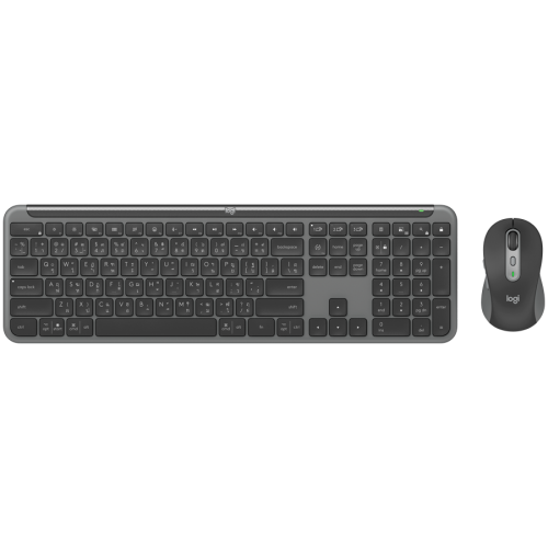 Клавиатура LOGITECH Signature Slim Combo MK950 - GRAPHITE - US INT'L - 2.4GHZ/BT- INTNL-973 Клавиатура LOGITECH Signature Slim Combo MK950 - GRAPHITE - US INT'L - 2.4GHZ/BT- INTNL-973