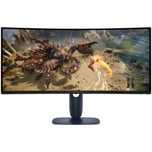 Монитор, Dell Alienware AW3425DWM, 34" Curved WQHD LED AG 21:9, VA, 1ms GTG, 3000:1, 400 cd/m2, 3440x1440, 180 Hz, 95% DCI-P3, HDR, VRR, AMD FreeSync Монитор, Dell Alienware AW3425DWM, 34" Curved WQHD LED AG 21:9, VA, 1ms GTG, 3000:1, 400 cd/m2, 3440x1440, 180 Hz, 95% DCI-P3, HDR, VRR, AMD FreeSync