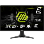 Монитор MSI MAG 275F Gaming Monitor, 27" 180Hz, FHD (1920x1080) 16:9, Rapid IPS, 0.5ms, 250nits, 1000:1, 178/178, AMD FreeSync, 1x DP, 2x HDMI, 3Y Warranty