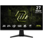 MSI MAG 275QF E20 Gaming Monitor, 27" 200Hz, WQHD (2560x1440) 16:9, Rapid IPS, 0.5ms, 300nits, 1000:1, 178/178, G-SYNC Compatible, AMD FreeSync Premium, Tilt, 1x DP, 2x HDMI, 3Y Warranty