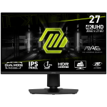 Монитор MSI MAG 275UPD E14 Gaming Monitor, 27" 144Hz, UHD (3840x2160), IPS, 1ms, AMD FreeSync Premium, HDR Ready, Adjustable stand, Speakers, 1x DP, 2x HDMI