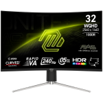 Монитор, MSI MAG 325CQRXF, 31.5", Rapid VA, 240Hz, 1ms, WQHD 2560x1440, FreeSync Premium, HDR 400