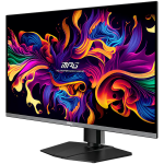 MSI MPG 321URX QD-OLED Gaming Monitor, 31.5" 240Hz, UHD (3840x2160) 16:9, QD-OLED Anti-Reflection, 0.03ms, 250nits, 1500000:1, 178/178, G-SYNC Compatible, DisplayHDR True Black 400, Adjustable Stand, 1x DP, 2x HDMI, 1x Type-C,1xHeadphone out, 3Y