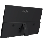 MSI PRO MP165 E6 Professional Business Portable Monitor, 15.6" 60Hz, FHD (1920x1080) 16:9, IPS Anti-glare, 4ms, 250nits, 1000:1, 178/178, Tilt, Speakers, 2x Type-C, 1x HDMI, 3Y Warranty