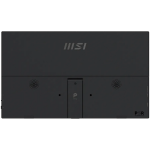 MSI PRO MP165 E6 Professional Business Portable Monitor, 15.6" 60Hz, FHD (1920x1080) 16:9, IPS Anti-glare, 4ms, 250nits, 1000:1, 178/178, Tilt, Speakers, 2x Type-C, 1x HDMI, 3Y Warranty