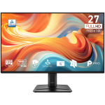 Монитор MSI PRO MP275 E14L Professional Business Monitor, 27" 144Hz, FHD (1920x1080), IPS Anti-glare, AMD FreeSync, Tilt, Speakers, 1x D-Sub(VGA), 1x HDMI