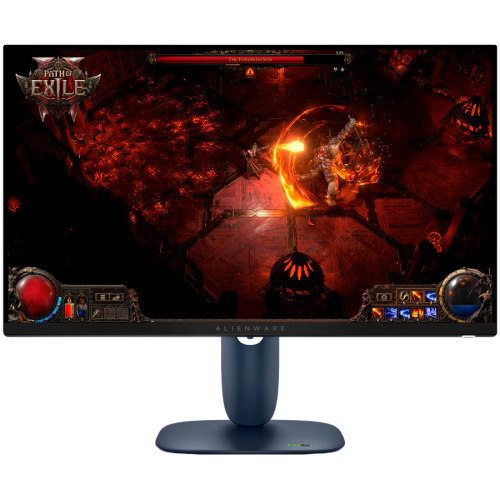 Монитор LED Alienware AW2725DM 27" 2560x1440, QHD, 180Hz, Fast IPS AG, 16:9, Flicker-free, Tilt, Swivel, Pivot, Height Adjust (11cm), G-SYNC, HDR400