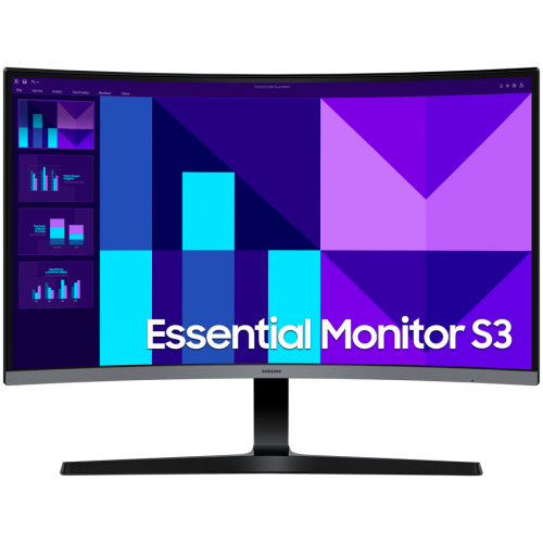 Монитор, Samsung 27D392 27" Curved VA 1920x1080 4ms 100Hz D-Sub HDMI Black, LS27D392GAUXEN Монитор, Samsung 27D392 27" Curved VA 1920x1080 4ms 100Hz D-Sub HDMI Black, LS27D392GAUXEN