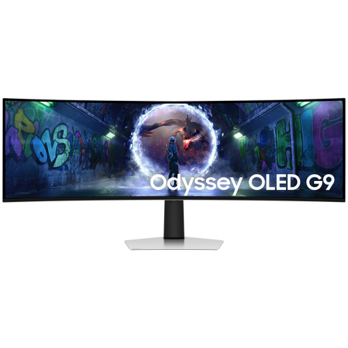 Monitor LED Samsung LS49DG934SUXEN Odyssey G93SD, 49" DQHD Curved 1800R 32:9 (5120x1440) QD-OLED 240z, 250 cd/㎡, 1m:1, 0.03ms(GTG), 178/178, 1xDP 1xHDMI, Tilt/HeightAdj, Remote, VESA 100x100, 2Y Monitor LED Samsung LS49DG934SUXEN Odyssey G93SD, 49" DQHD Curved 1800R 32:9 (5120x1440) QD-OLED 240z, 250 cd/㎡, 1m:1, 0.03ms(GTG), 178/178, 1xDP 1xHDMI, Tilt/HeightAdj, Remote, VESA 100x100, 2Y