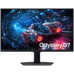 Монитор, Samsung 27FG702 27" Odyssey G7 IPS 4K 4K 180Hz / FHD 360Hz 1ms 3840x2160 DP HDMI Black, LS27FG702EUXEN