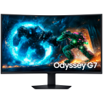 Монитор, Samsung 37FG750 37" VA Odyssey G7 G75F Curved 1000R 4K 165Hz 3840x2160 1ms 60Hz DP HDMI Black, LS37FG750EUXEN