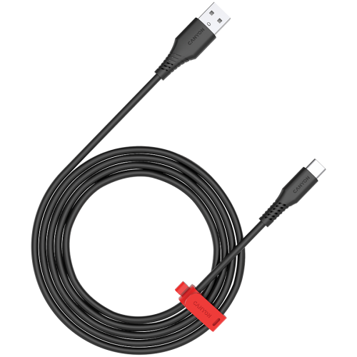Кабел CANYON cable AC18SC A-C 18W 1.2m Black Кабел CANYON cable AC18SC A-C 18W 1.2m Black