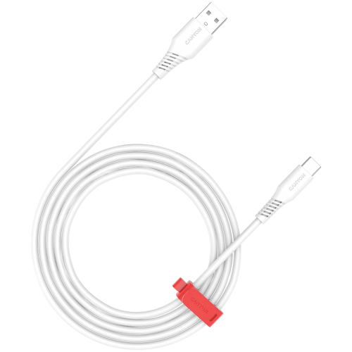 Кабел CANYON cable AC18SC A-C 18W 1.2m White Кабел CANYON cable AC18SC A-C 18W 1.2m White