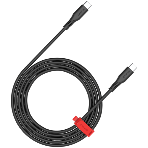 Кабел CANYON cable CC60SC C-C 60W 1.2m Black