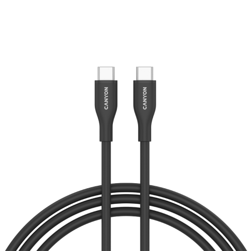 CANYON cable CC60SC10 C-C 60W 1m Silicon Black