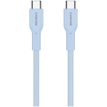 Кабел CANYON cable OnWire 60CL C-C 60W COLOR Braided 1m Light Blue Кабел CANYON cable OnWire 60CL C-C 60W COLOR Braided 1m Light Blue
