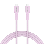 Кабел CANYON cable OnWire 60CL C-C 60W COLOR Braided 1m Pink