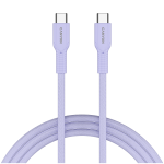 Кабел CANYON cable OnWire 60CL C-C 60W COLOR Braided 1m Purple