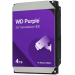 Твърд диск WD Purple 4TB CMR, 3.5'', 128MB, SATA 6Gbps, WD44PURZ