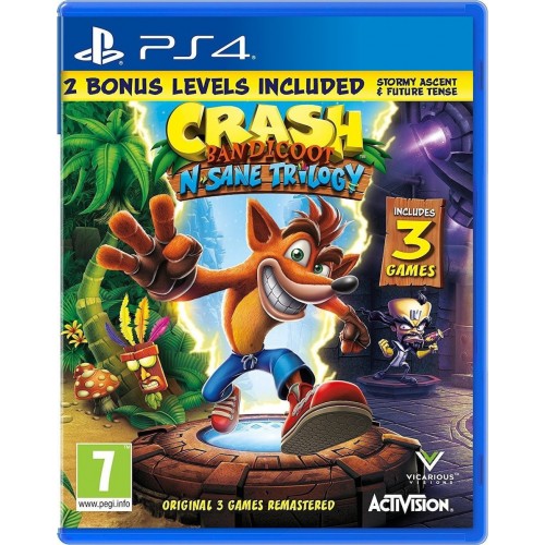 Crash Bandicoot N. Sane Trilogy I PS4 Crash Bandicoot N. Sane Trilogy I PS4