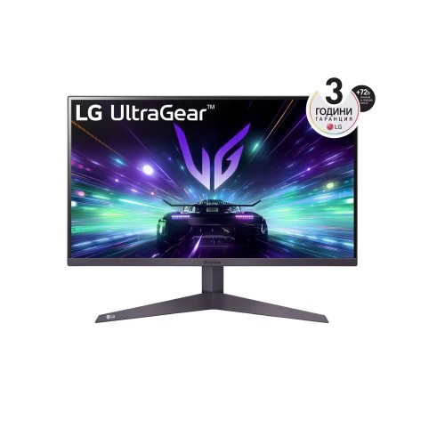 Монитор, LG 27GS50F-B, UltraGear 27" VA, AG, 1ms MBR 165Hz, 5ms GtG, 3000:1, 250cd/m2, Full HD 1920x1080, AMD FreeSync, HDMI, DisplayPort, Headphone Out, Reader mode, Black Stabilizer, Tilt, Black