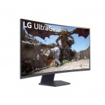 Монитор, LG 32GS60QC-B, 31.5" UltraGear Curved Gaming VA, AG, 1ms, 180Hz, 3000:1, 300cd/m2, QHD (2560x1440), AMD FreeSync, HDR 10, sRGB 99%, HDMI, DisplayPort, Tilt, Headphone out, Black Монитор, LG 32GS60QC-B, 31.5" UltraGear Curved Gaming VA, AG, 1ms, 180Hz, 3000:1, 300cd/m2, QHD (2560x1440), AMD FreeSync, HDR 10, sRGB 99%, HDMI, DisplayPort, Tilt, Headphone out, Black