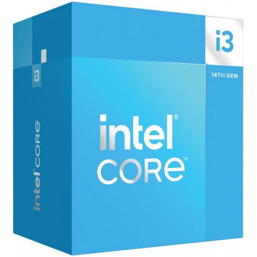 Процесор, Intel Core i3-14100 4C/8T (3.5GHz / 4.7GHz Boost, 12MB, 60W, LGA1700), BX8071514100