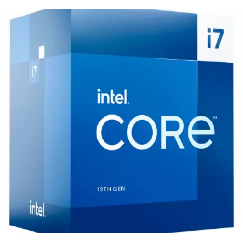 Процесор, Intel Core i7-13700F 16C/24T (eC 1.5GHz / pC 2.1GHz / 5.2GHz Boost, 30MB, 65W, LGA1700)