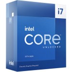 Процесор, Intel Core i7-13700KF 16C/24T (eC 2.5GHz / pC 3.4GHz / 5.4GHz Boost, 30MB, 125W, LGA1700)