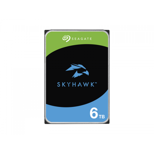 Твърд диск, Seagate SkyHawk Guardian 6TB ( 3.5'', 256MB, 5400 RPM, SATA 6Gb/s) ST6000VX009 Твърд диск, Seagate SkyHawk Guardian 6TB ( 3.5'', 256MB, 5400 RPM, SATA 6Gb/s) ST6000VX009