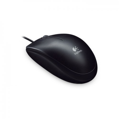Мишка, Logitech B100 Optical Mouse for Business Black, 910-003357