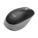 Безжична оптична мишка LOGITECH M190 Full-Size, USB, 1000 dpi, 3 бутона, Светло Сив, 910-005906