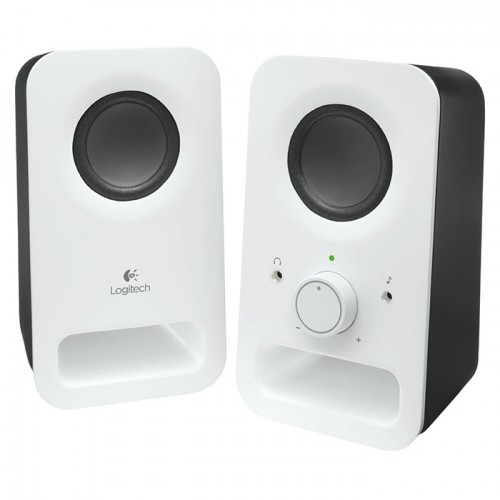Колонки LOGITECH Z150 SP/WHITE 2.0 6W, 980-000815 Колонки LOGITECH Z150 SP/WHITE 2.0 6W, 980-000815