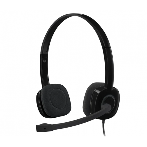 Слушалки LOGITECH HEADSET H151 STEREO, 981-000589 Слушалки LOGITECH HEADSET H151 STEREO, 981-000589