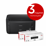Лазерен принтер, Canon i-SENSYS LBP6030B + 2x Canon CRG-725 LBP-6030B Лазерен принтер, Canon i-SENSYS LBP6030B + 2x Canon CRG-725 LBP-6030B